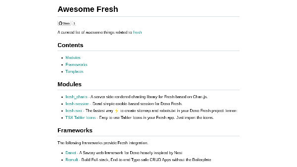 Awesome Fresh